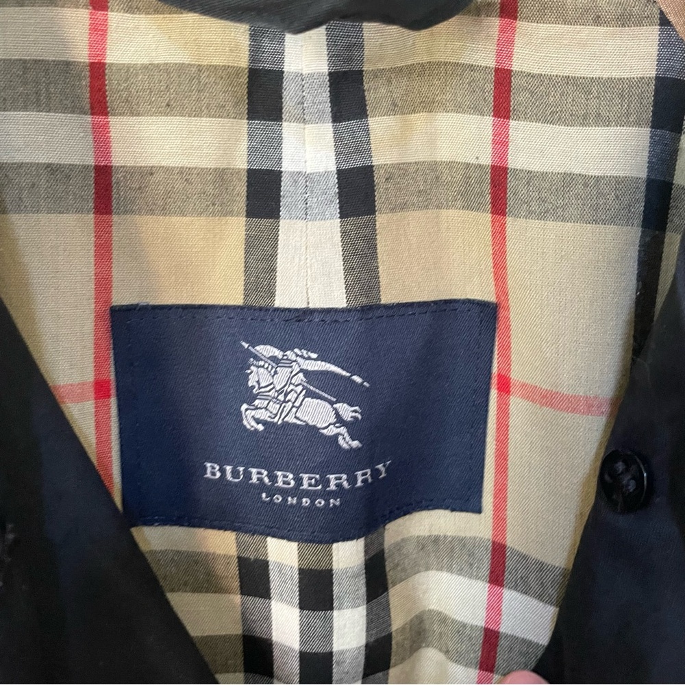 Burberry Vintage Nova Check Mid-length Trench Barn Coat 6 - Picture 4 of 10